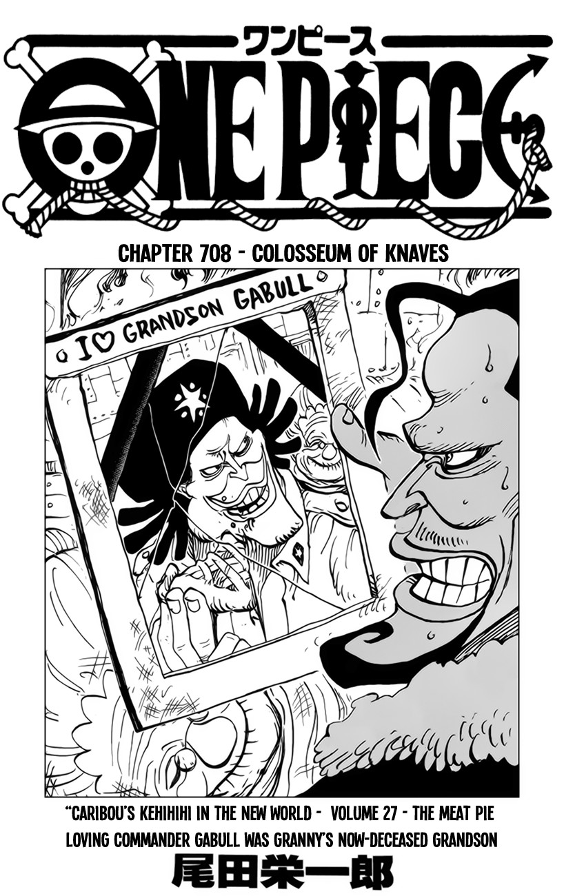 One Piece Chapter 708 1